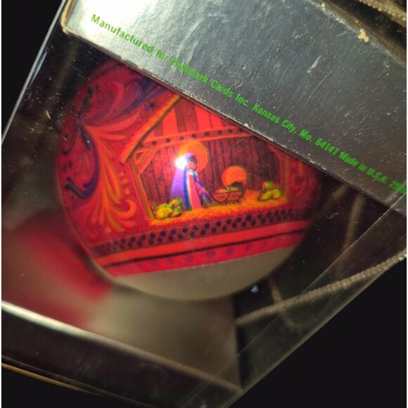 Set Of 3 Vintage Hallmark Mid Mod Tree Trimmer Christmas Ornaments In Box With R - Picture 11 of 15